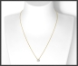 Preview: Brillant Anhänger & Kette 585 Gold; 1,08ct, Si2